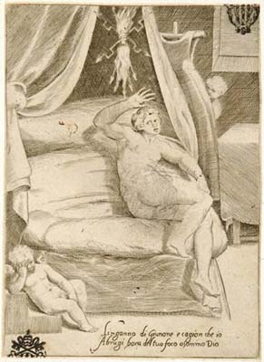 Giulio Bonasone - Semele